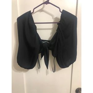 Urban Outfitters / kimchi blue Satin crop top!